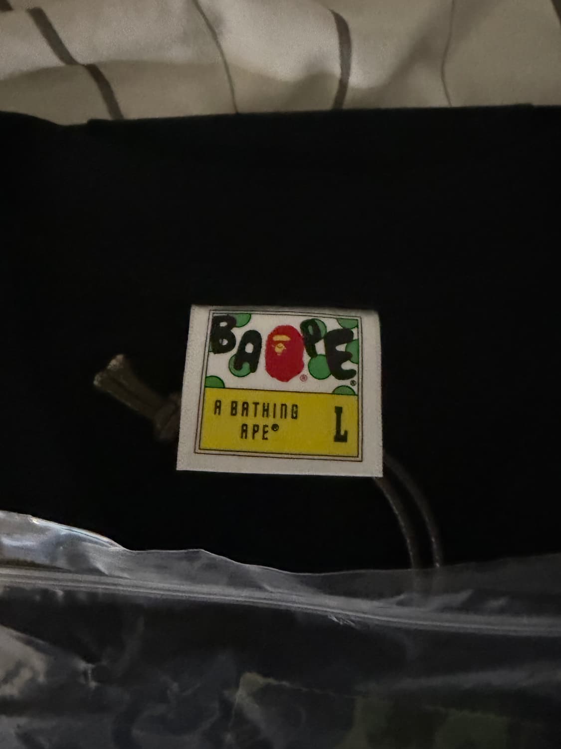 베이프 반팔티 새상품 L사이즈 상품이미지3