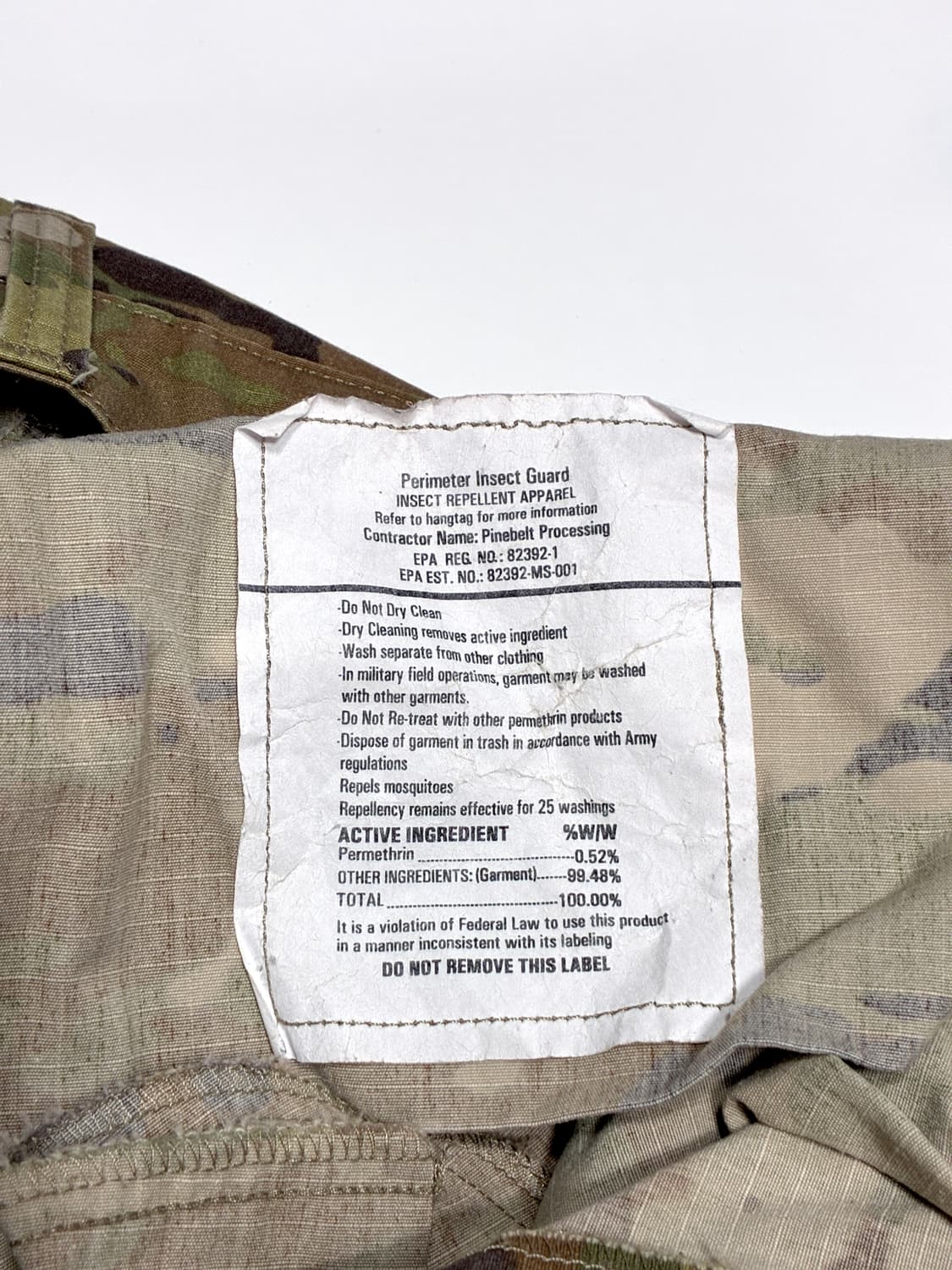 미군 오리지날 하의  상품이미지5