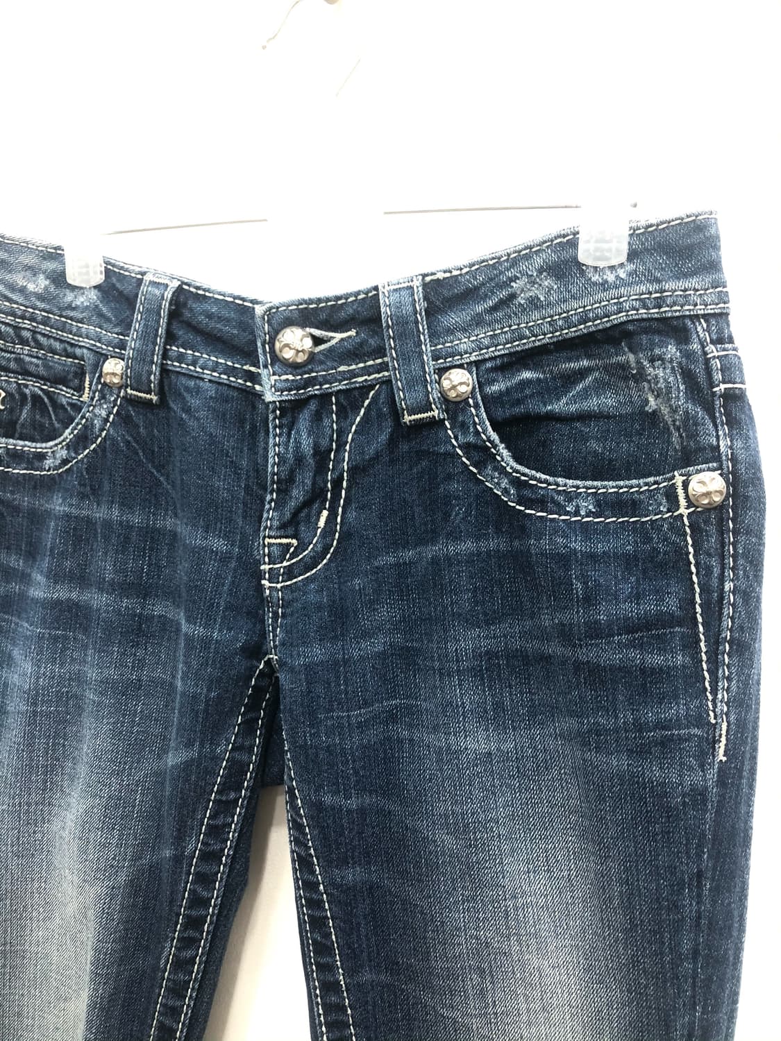 MISSME cubic detail lowrise denim pants  상품이미지7