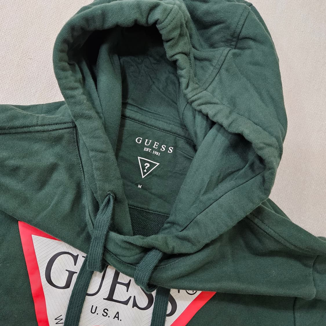 M 게스 빅로고 후드티 0305Y 상품이미지3