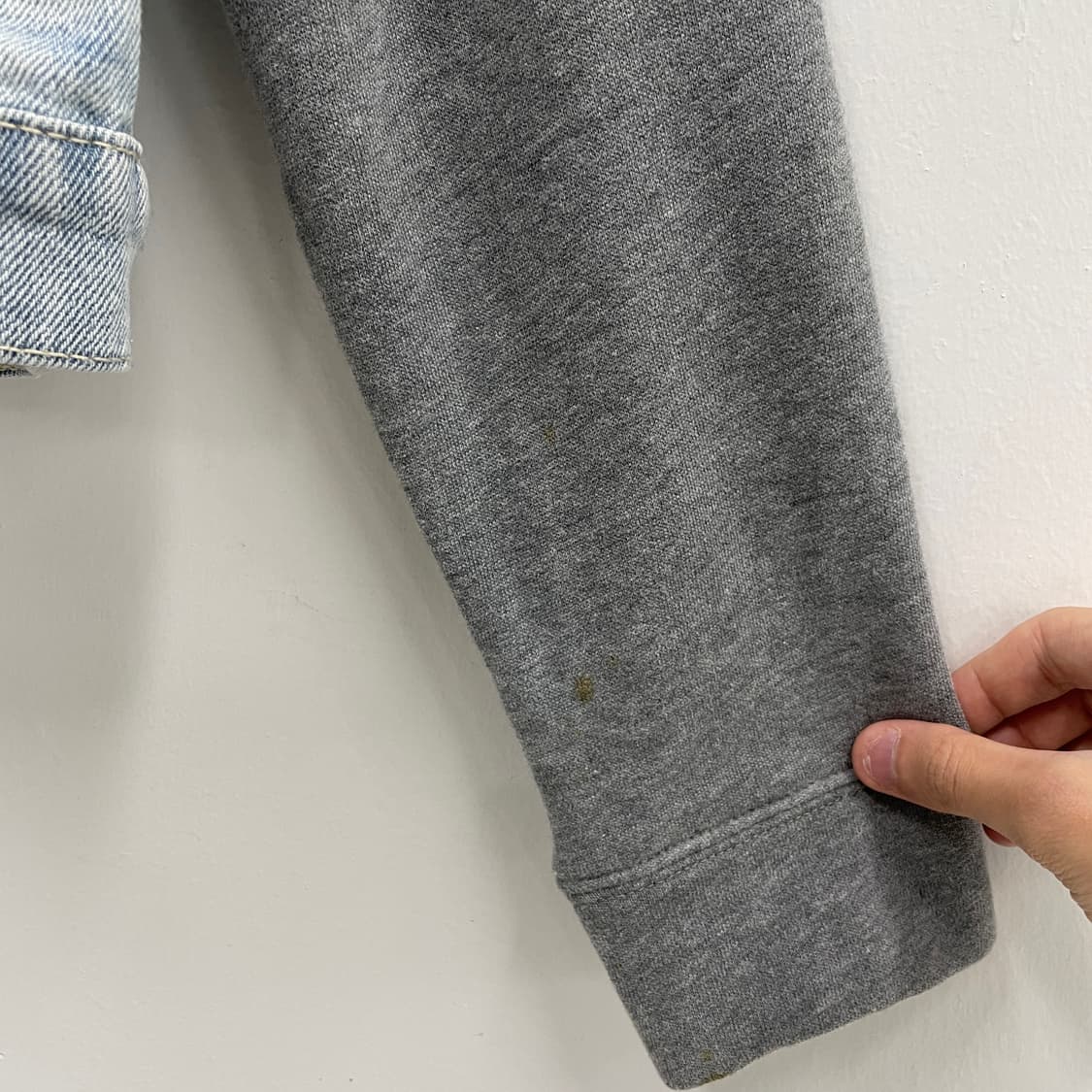 홀리스터 후드 데님 크롭 자켓 상품이미지9