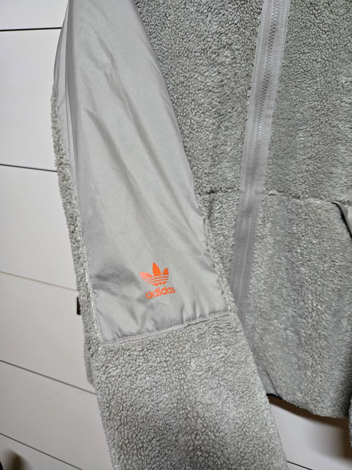 아디다스 남성 플리스 집업 뽀글이 점퍼 상품이미지2