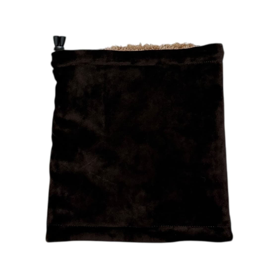 빈티지 벨로아 넥워머 머플러 브라운 상품이미지2