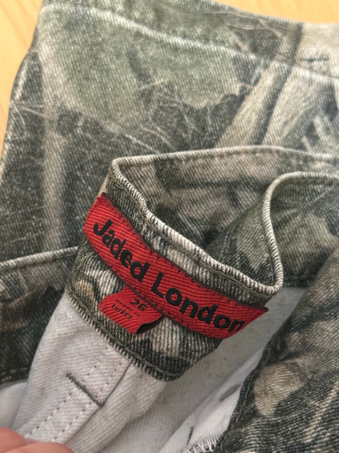 제이디드 런던 Jaded London 카모 팬츠 woodland 상품이미지4