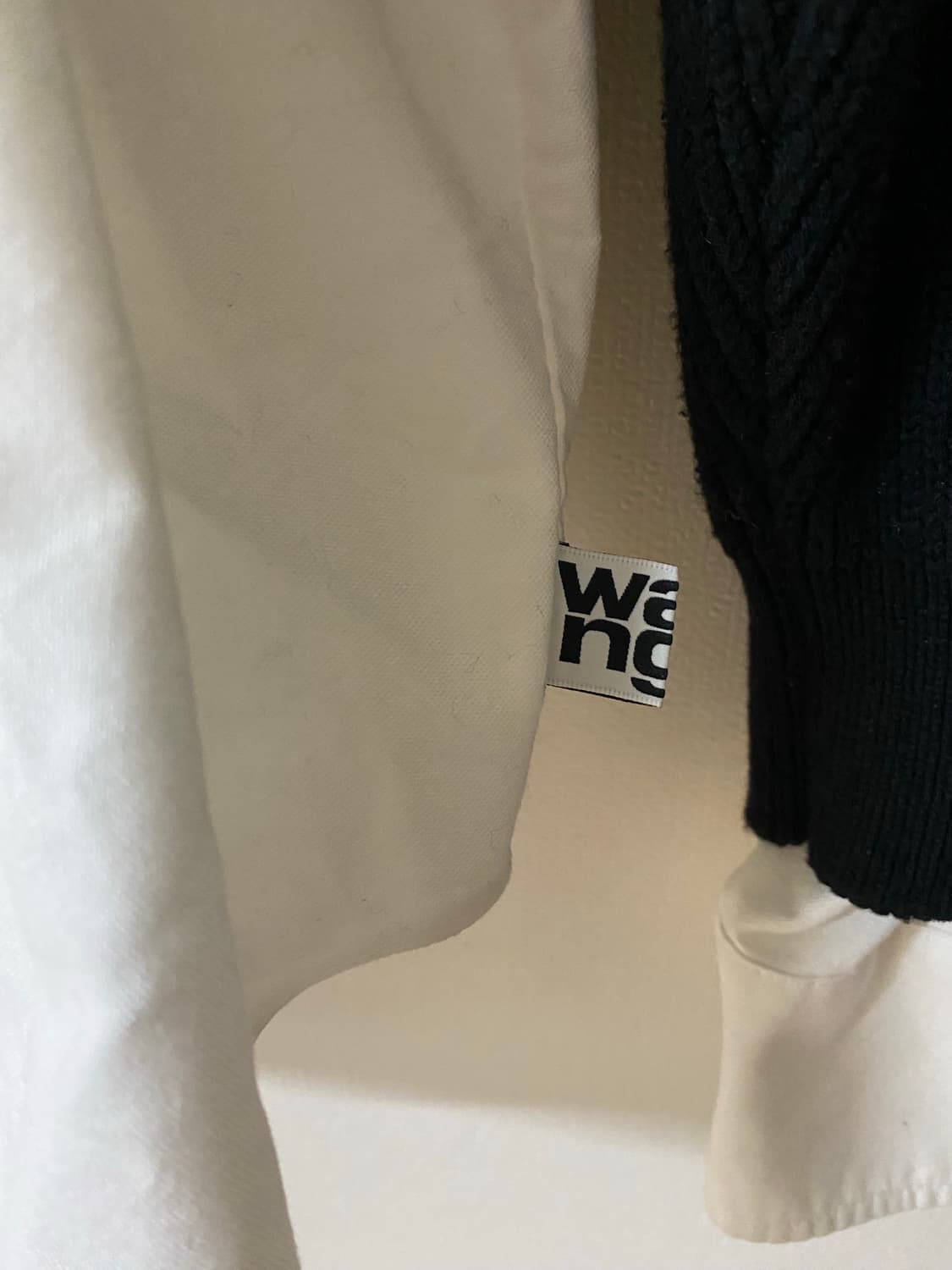 알렉산더왕 레이어드 니트 셔츠  상품이미지5