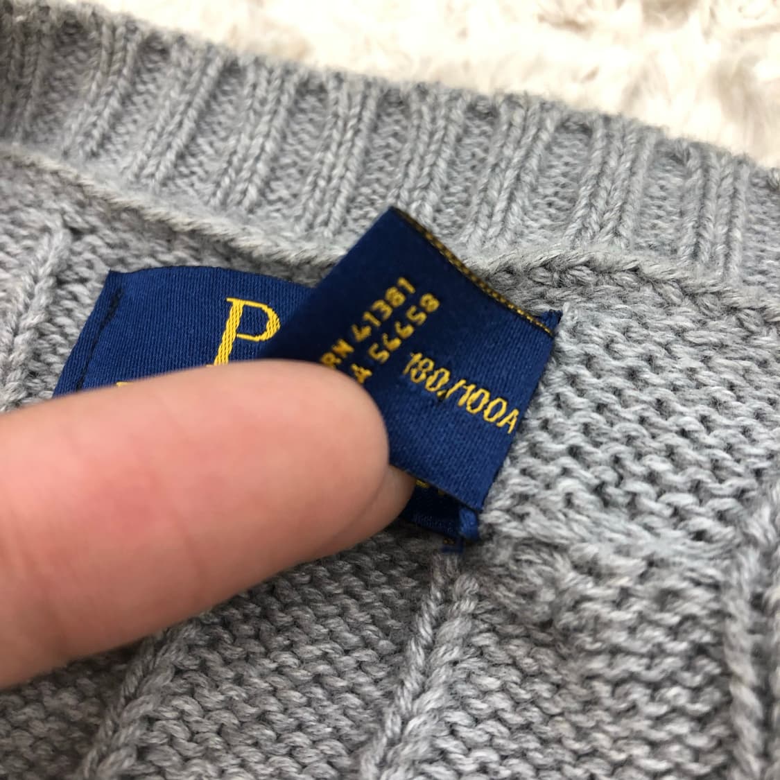 폴로 랄프로렌 케이블 니트 상품이미지5