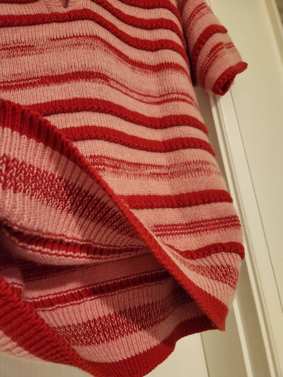 (정품)샤넬 배리 BARRIE 스트라잎 폴로니트탑 상품이미지9