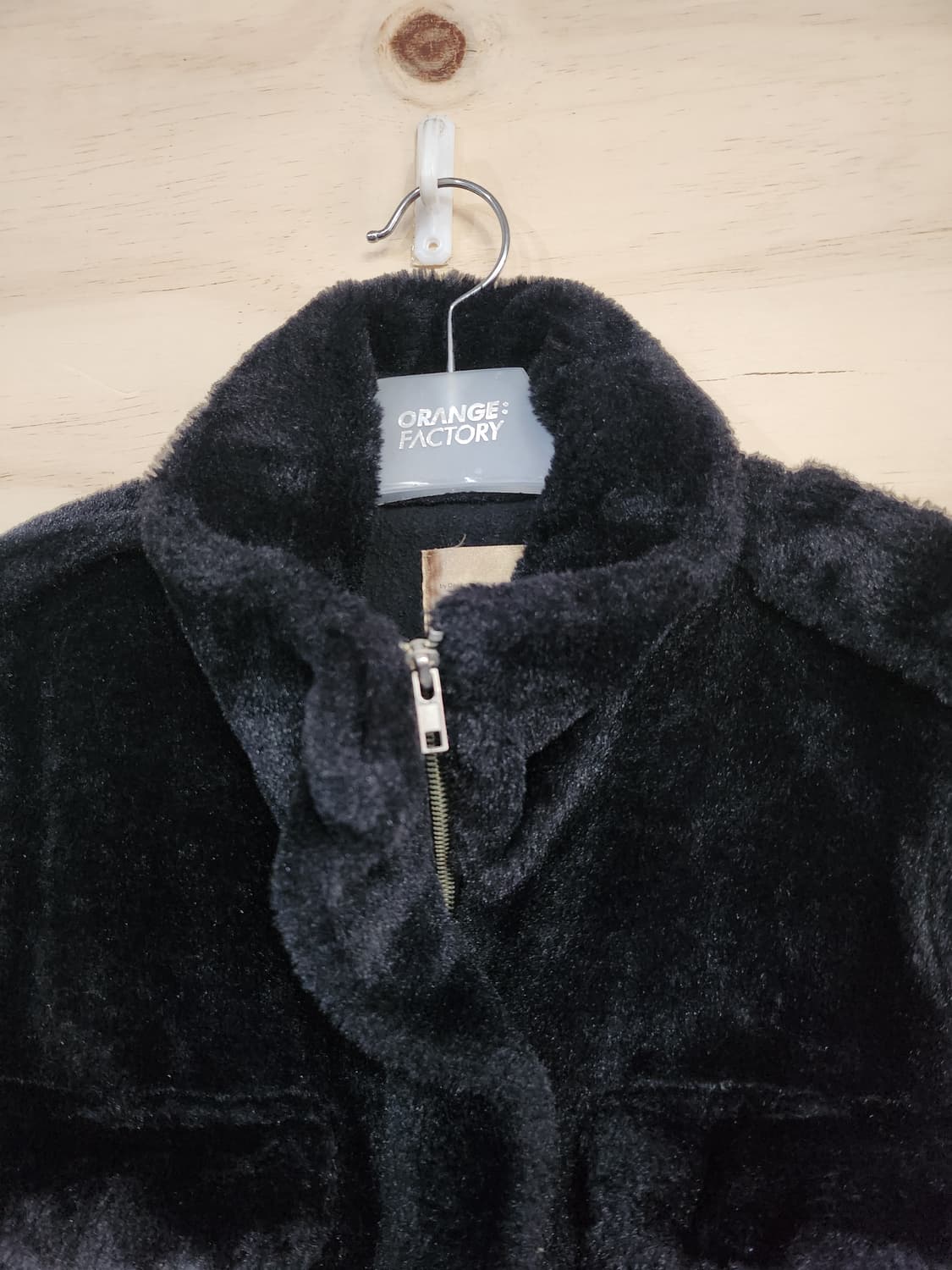 696) 여성 인조퍼 자켓 상품이미지3