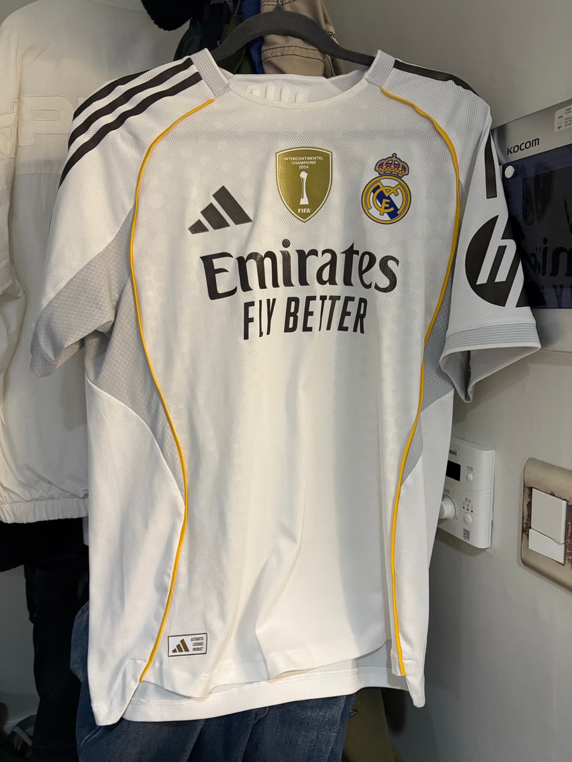 레알마드리드 25/26시즌 벨링엄 유니폼 어센틱 상품이미지1