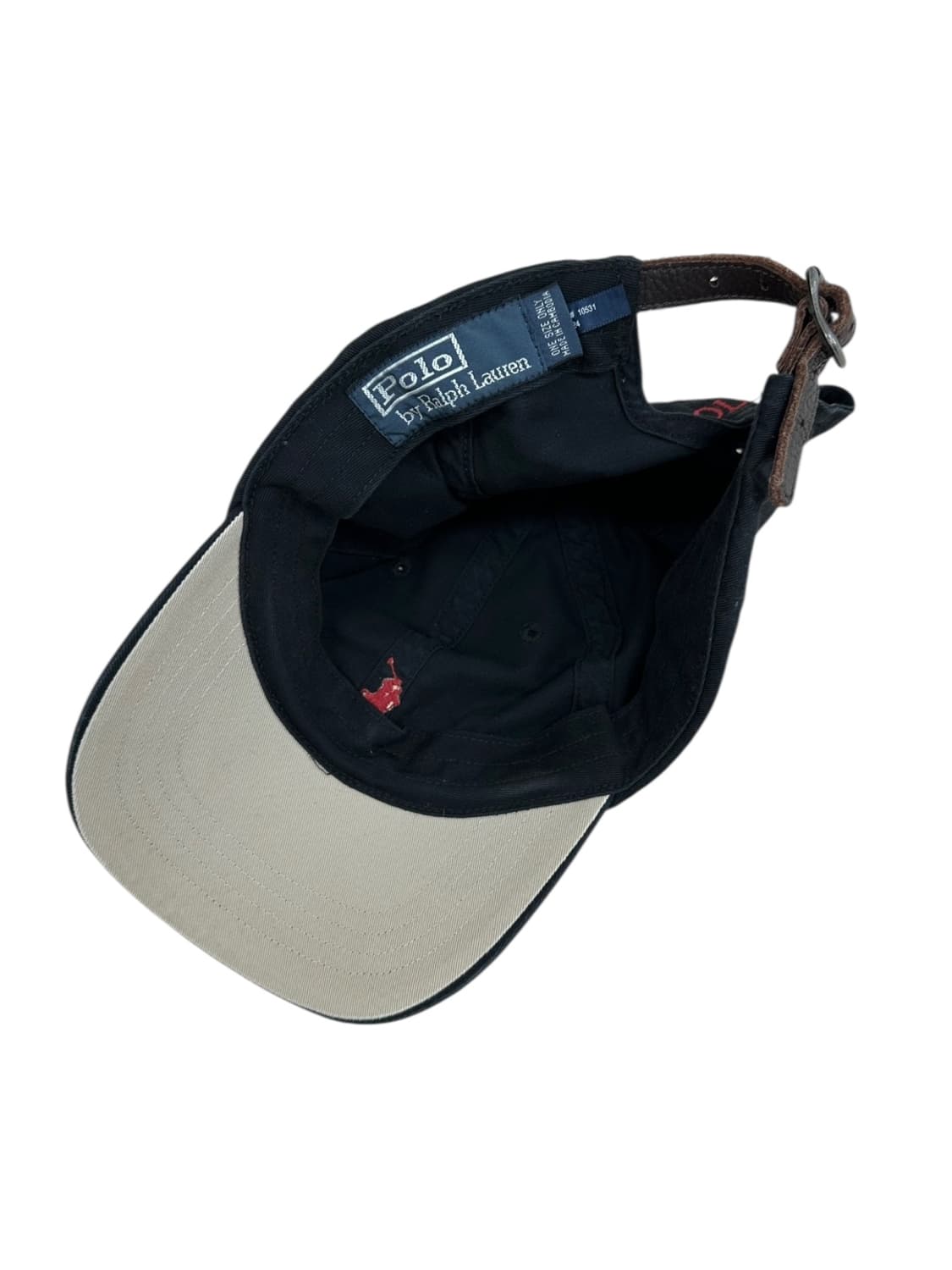 폴로 볼캡 블랙 (가죽스트랩) 상품이미지7