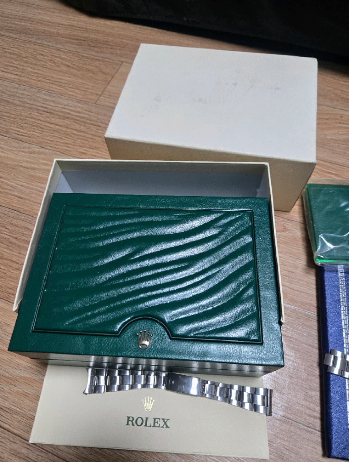 롤렉스 오이스터데이트 Precision 블루 다이얼 상품이미지6