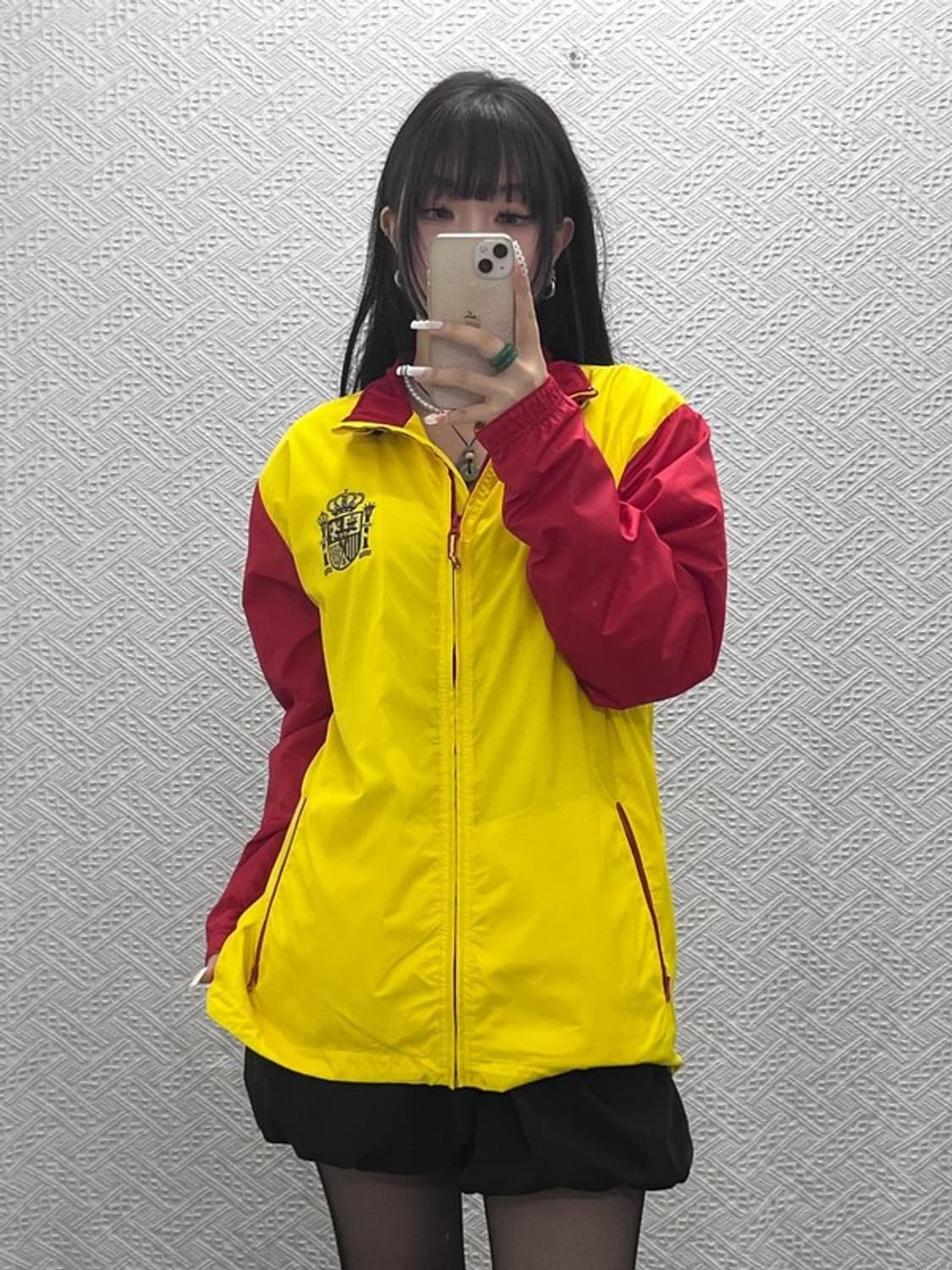 아디다스 스페인 에스파냐 레트로 키치 바람막이 자켓 M C10736 상품이미지1