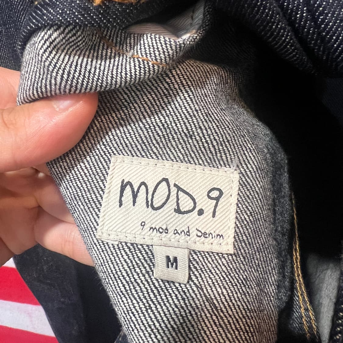 (M)모드나인 데님자켓 상품이미지3
