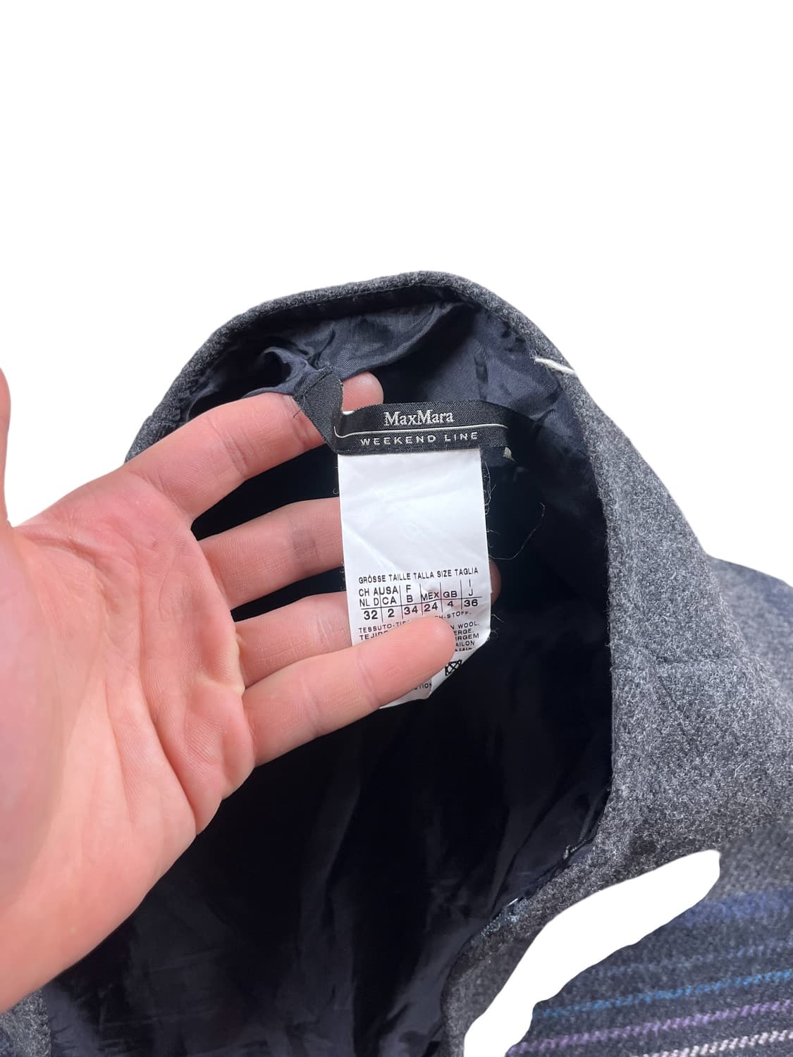 Maxmara 울 혼방 스커트 상품이미지3