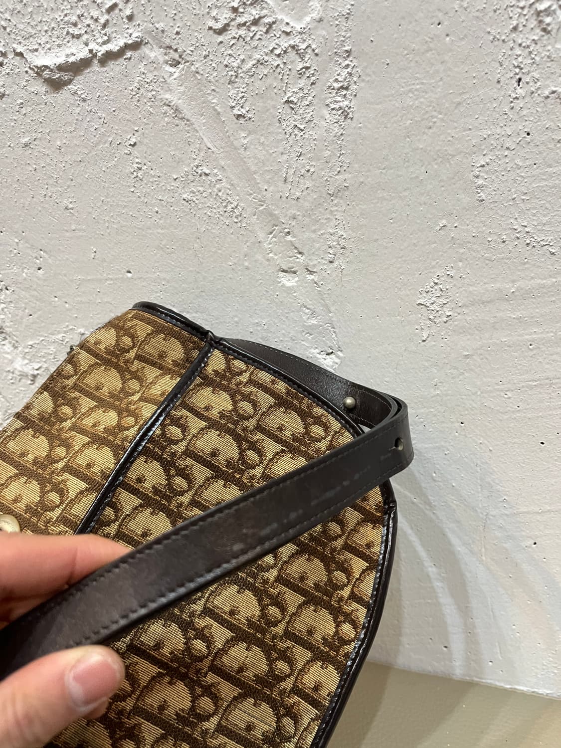 빈티지 올드 크리스찬 디올 오블리크 숄더백 상품이미지7