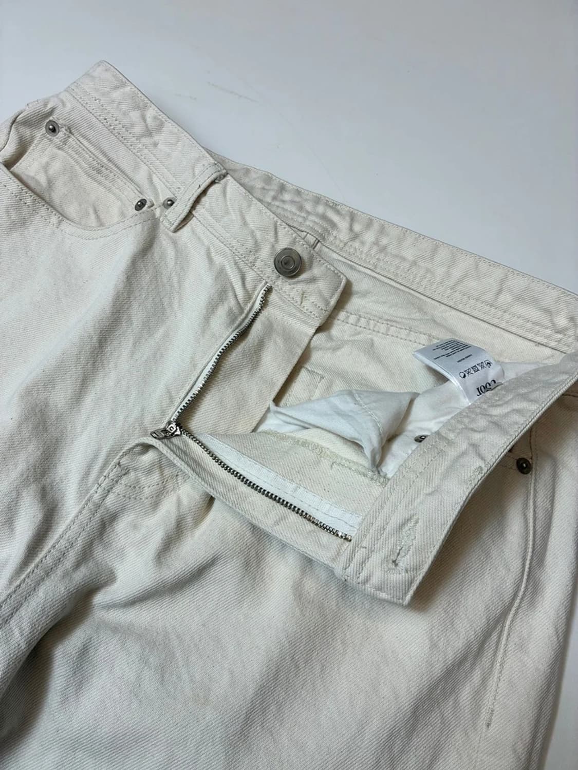 쿠어 COOR 코튼 스트레이트 데님 팬츠 PN8377 상품이미지3