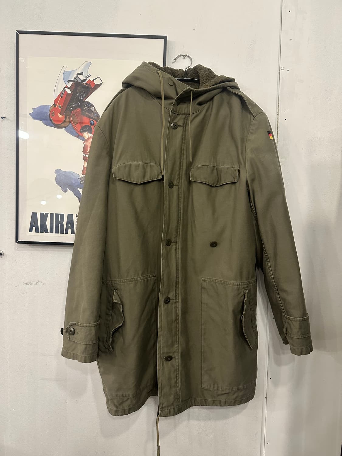 100)독일군 스노클 파카 상품이미지1