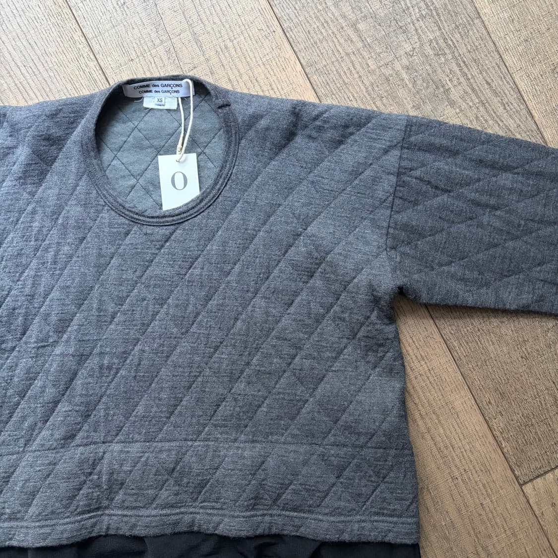 Scalloped Hem Docking Quilted Blouse 상품이미지6