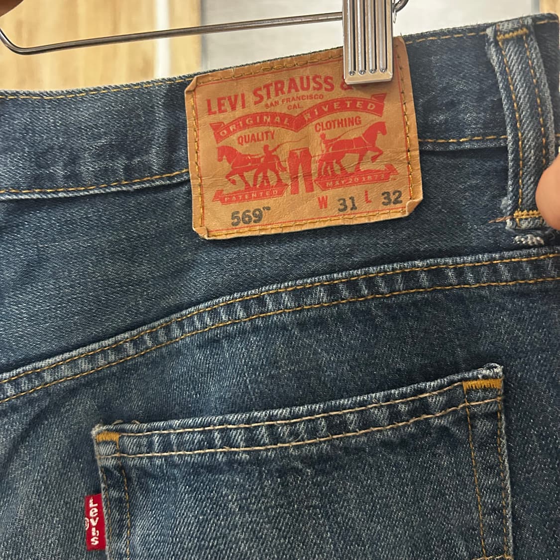 리바이스 569 데님팬츠 31/32 상품이미지3