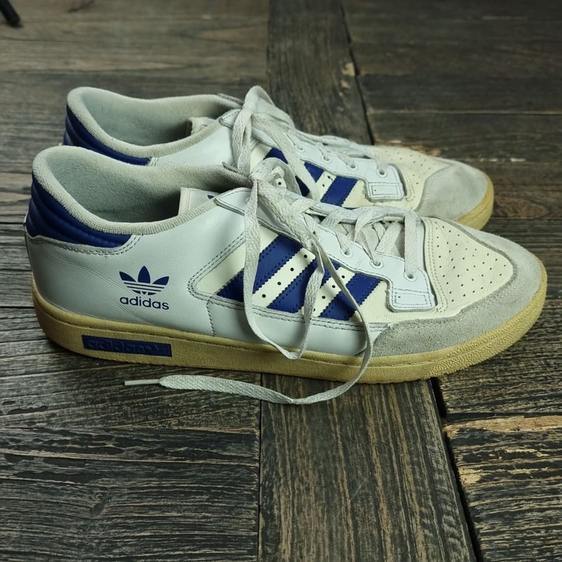 [아디다스] 빈티지 포럼 아이보리 블루 M18896 상품이미지3