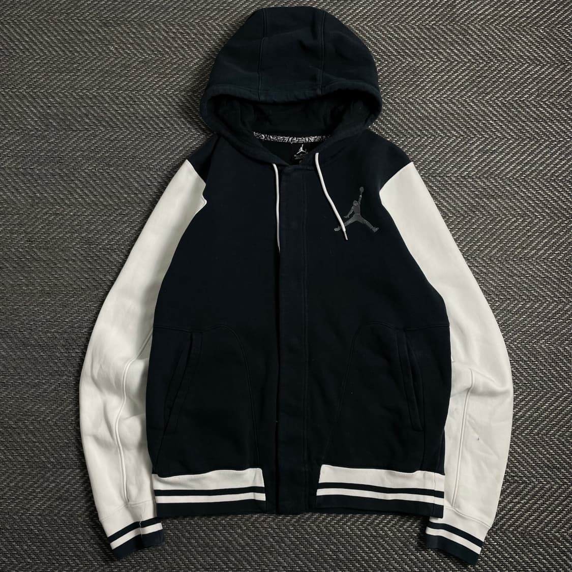 나이키 에어조던 자수로고 스웻 바시티 후드 자켓y 4459 상품이미지2