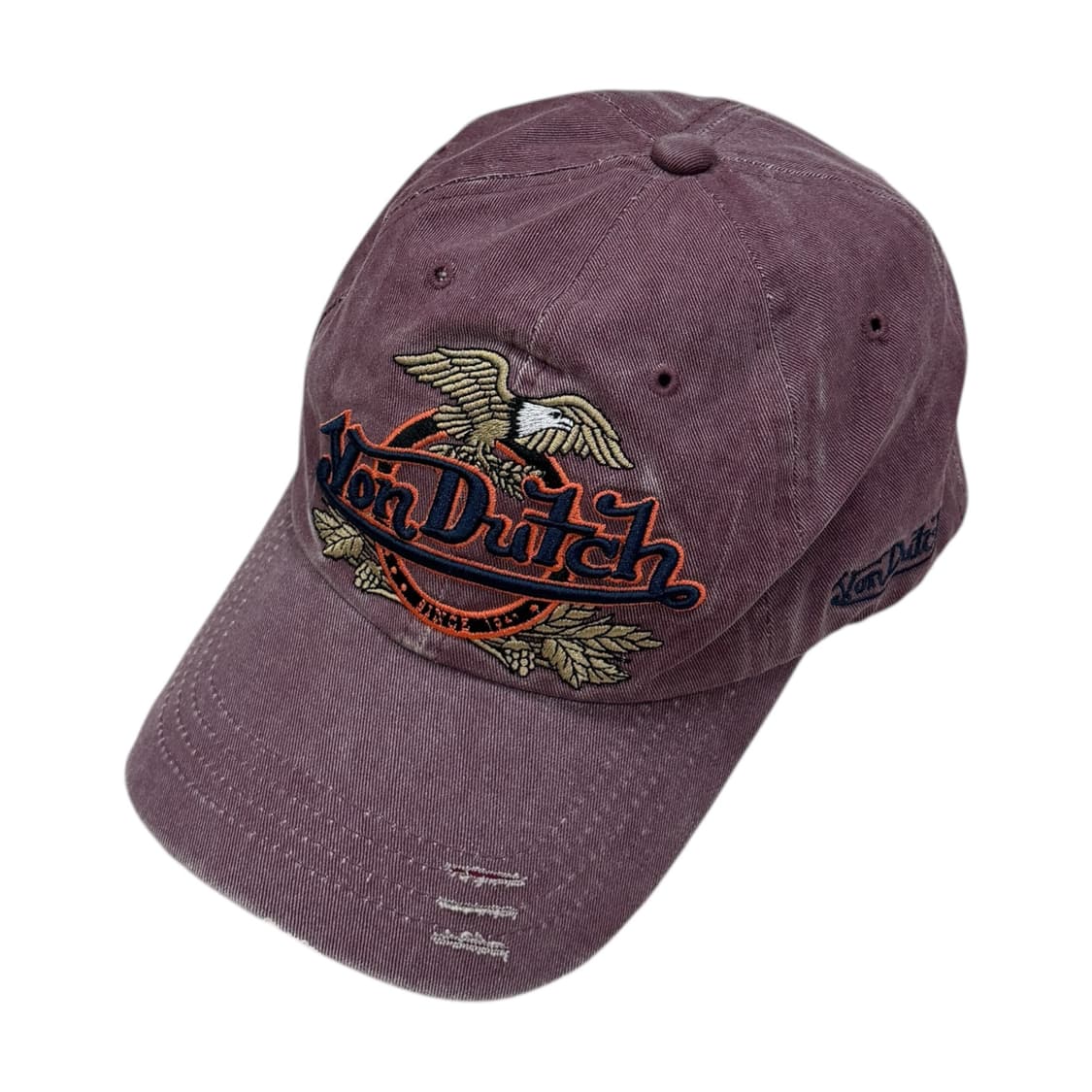 본더치 빈티지 독수리 그런지 데미지 워싱 펑크 Y2K 볼캡 모자 상품이미지2