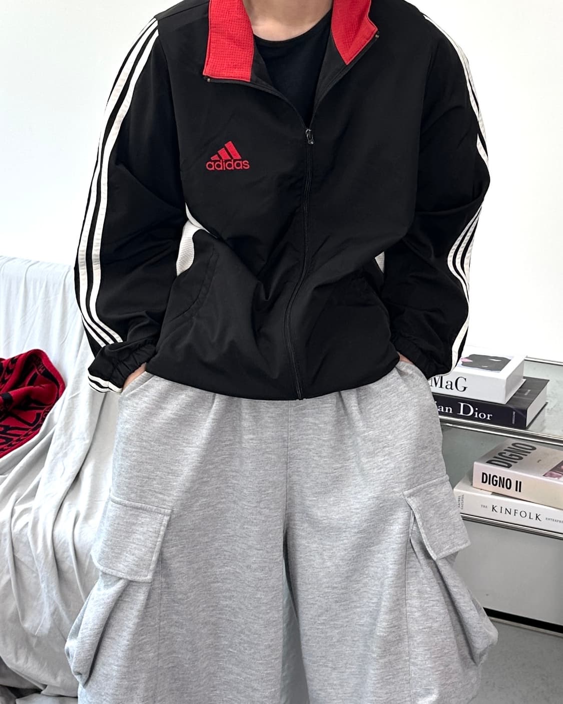 아디다스 프레데터 바람막이 자켓 XL 상품이미지1