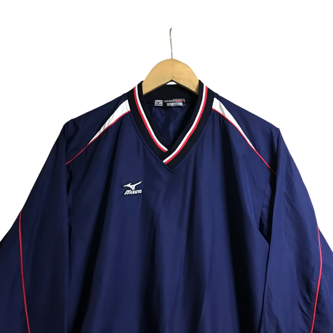 미즈노 00s 일제 웜업자켓(뒷로고 빅로고 입니다 ㅠㅠ모르고 못옮김) 상품이미지1
