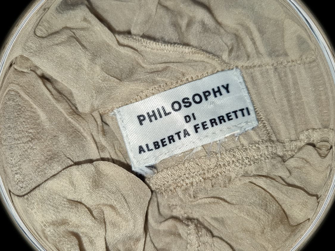 Alberta Ferretti 2000s Silk gathering 상품이미지2