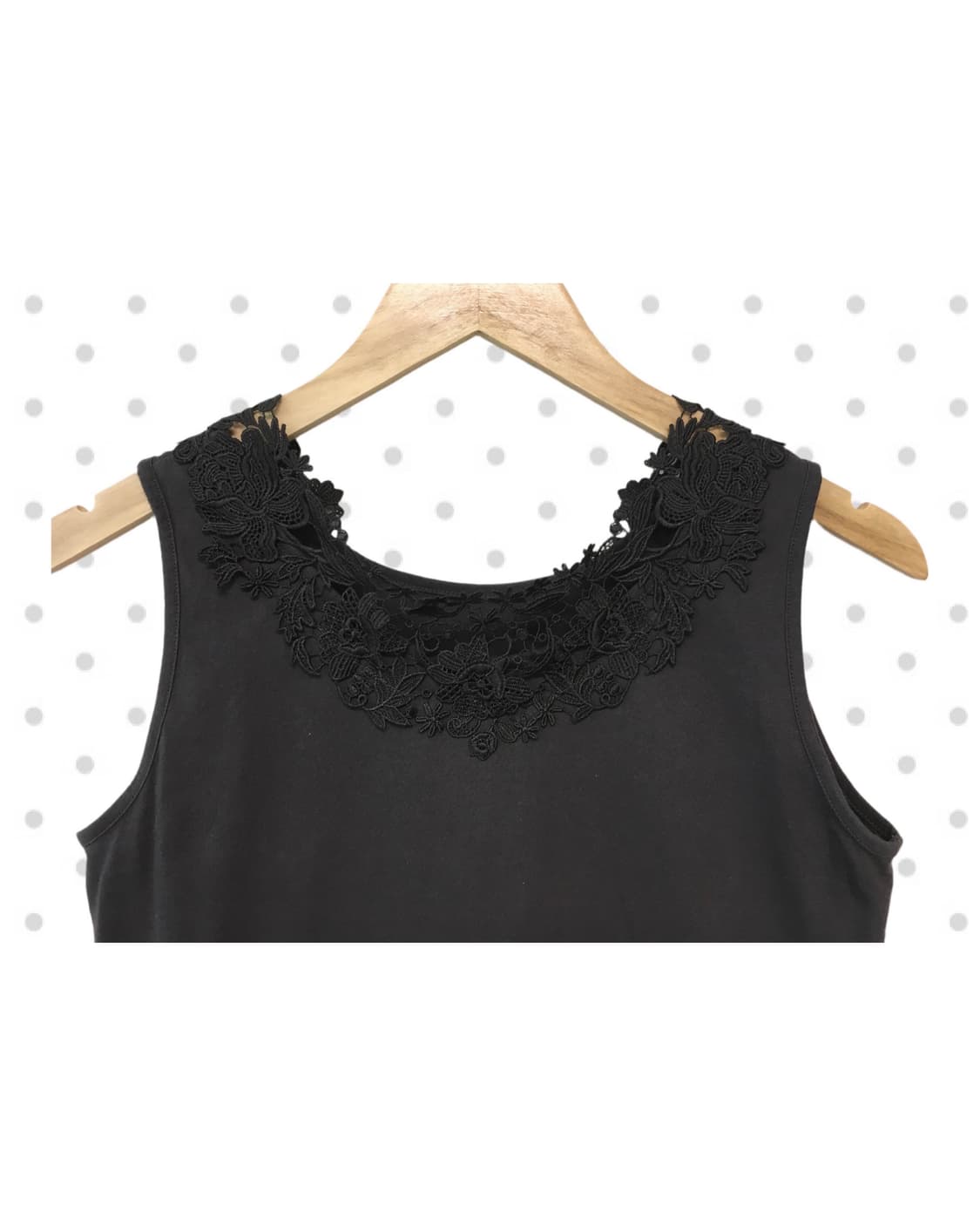 vintage sleeveless top charcoal 상품이미지7