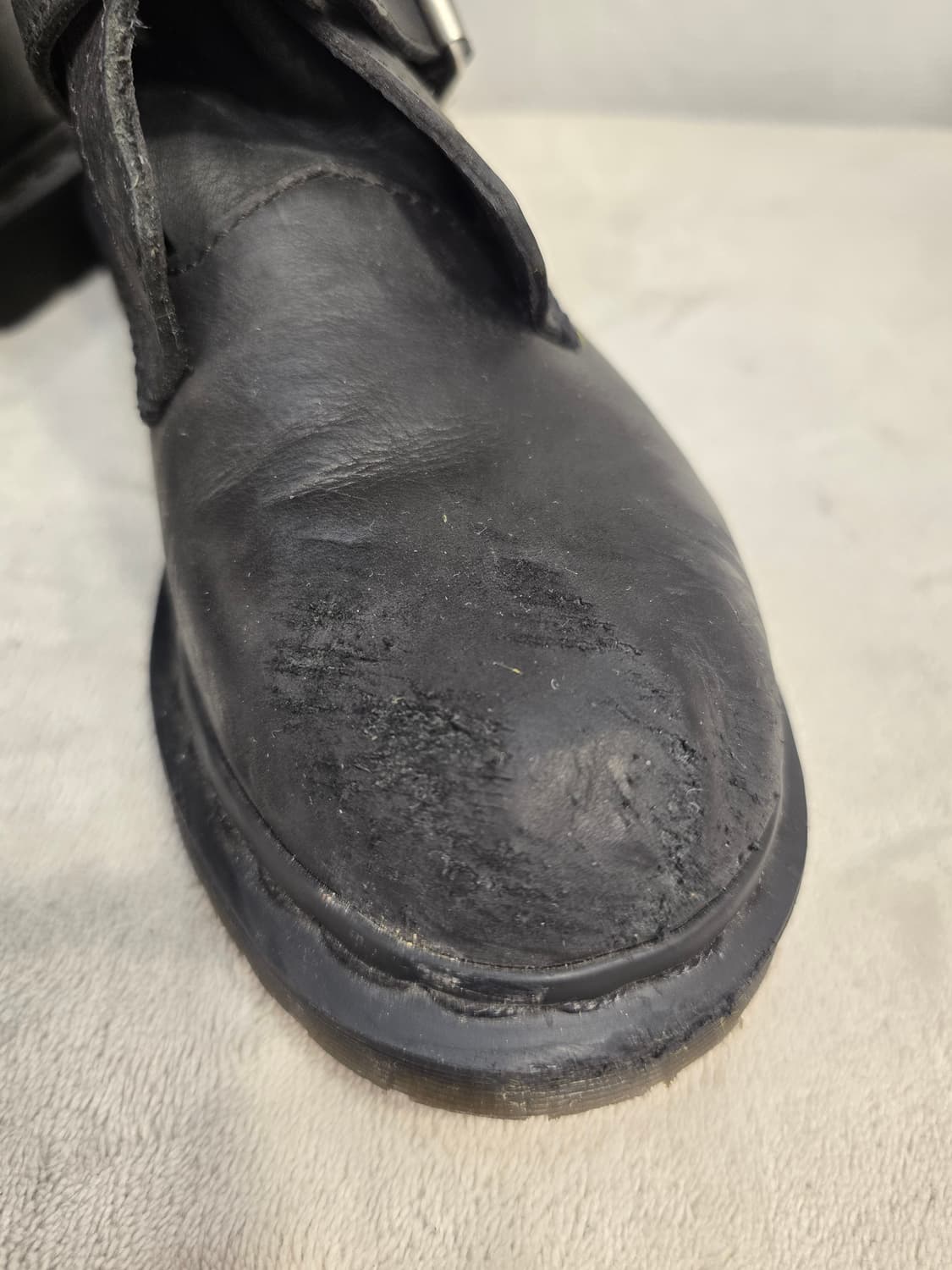 닥터마틴 로렌 블랙 가죽 스트랩 버클 부츠 230 상품이미지8