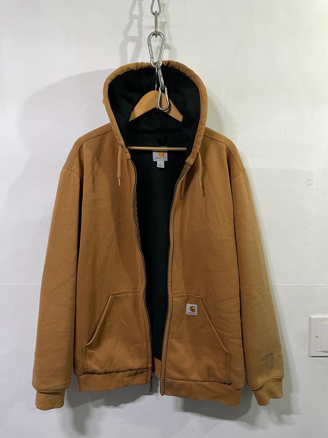 칼하트 써멀후드집업 레인 디펜더 자켓 100-105 멕시코 생산모델 상품이미지1