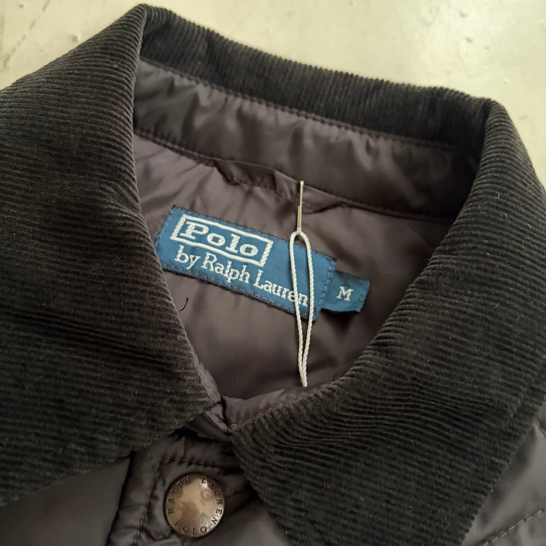 90s 폴로 랄프로렌 빈티지 퀄팅 자켓 M 상품이미지5
