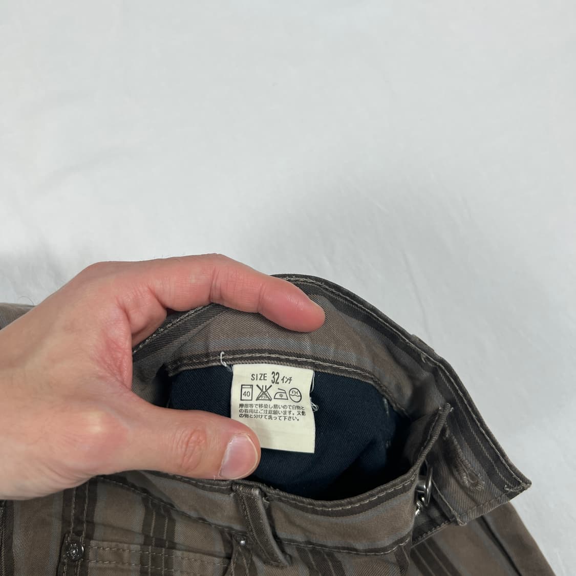 리바이스 levis 스트라이프 코튼 팬츠 바지 상품이미지9