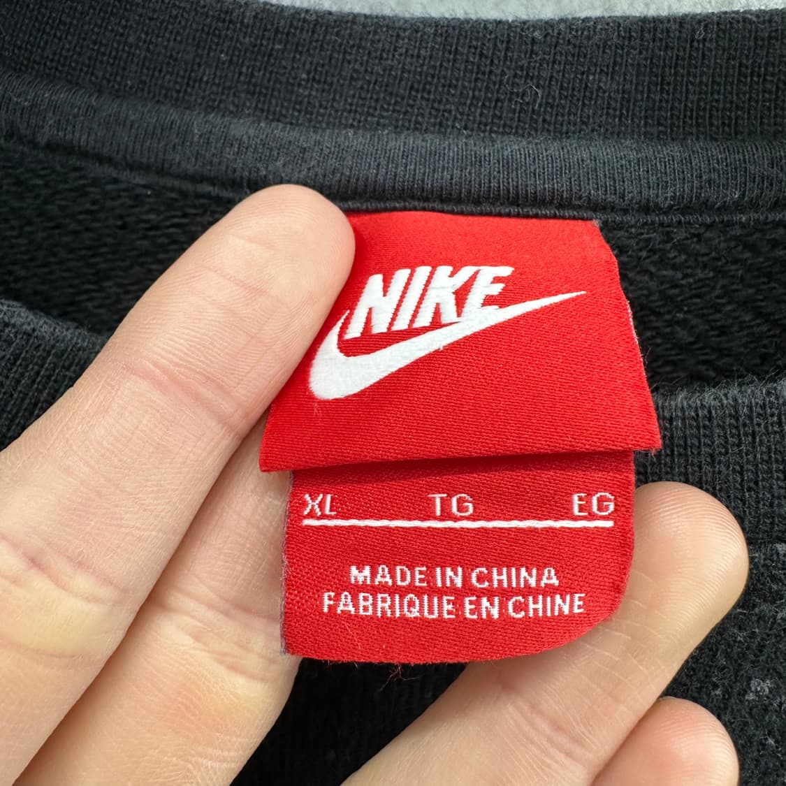 105 나이키 남자 빅로고 맨투맨 상품이미지3