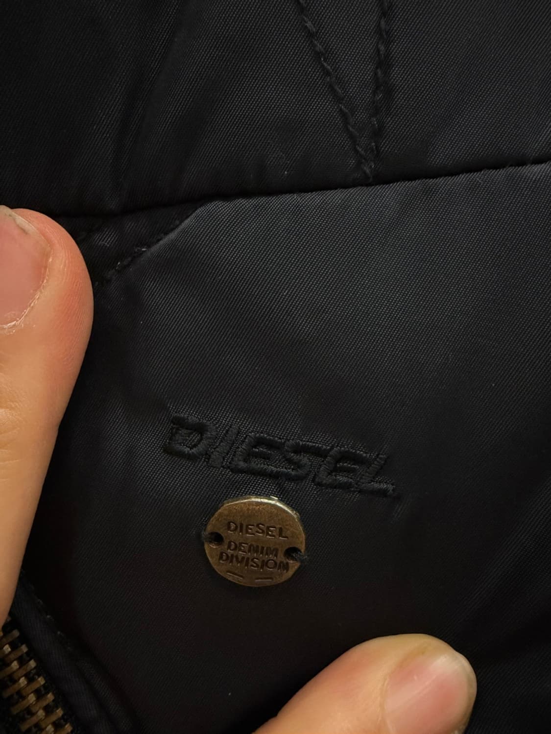 디젤 덕다운 패딩자켓 여성용 XXS 80 (44사이즈)  상품이미지5