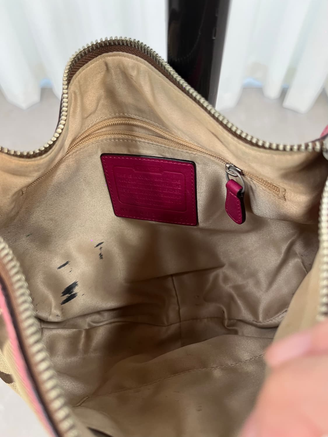 Coach Beige & Pink Bags 상품이미지6