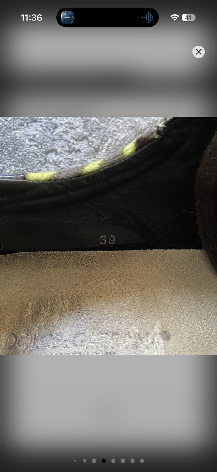 Dolce & Gabbana Vintage Suede Sneakers 상품이미지7