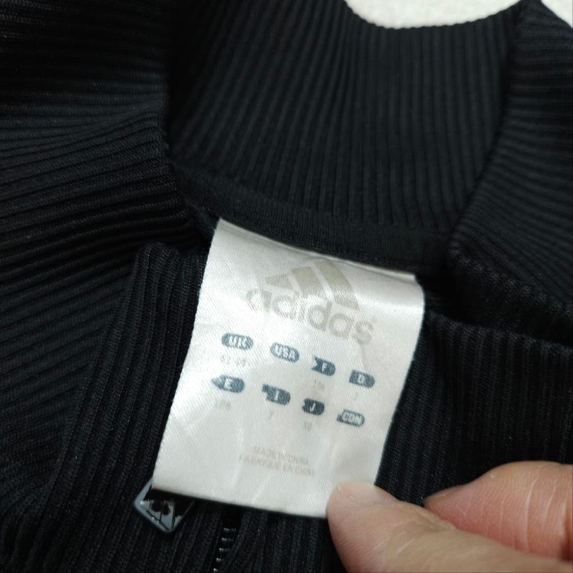 아디다스 삼선 져지 블랙 상품이미지4