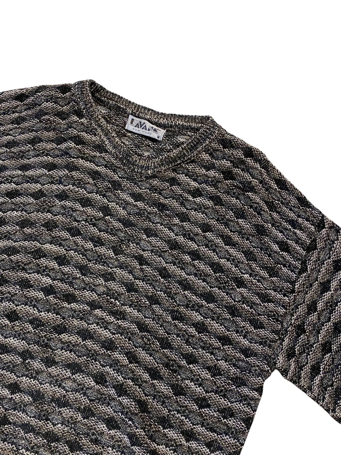 빈티지 패턴 니트 (Man L) AA0992 상품이미지4