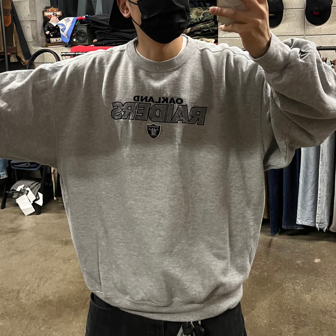 90s NFL 레이더스 스웻셔츠 (110) 상품이미지6