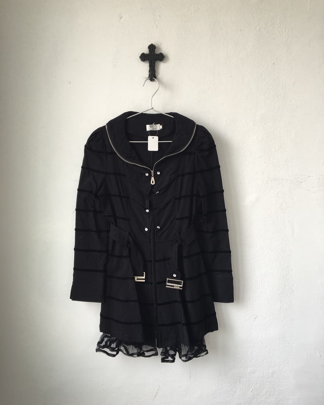 Stripe pattern gothic mood jacket 상품이미지2