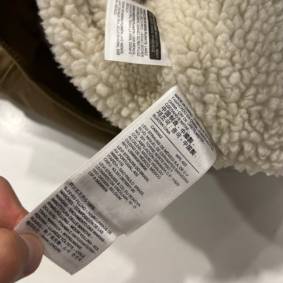 [XL] 리바이스 셰르파 워크 데님 자켓 A598 상품이미지8