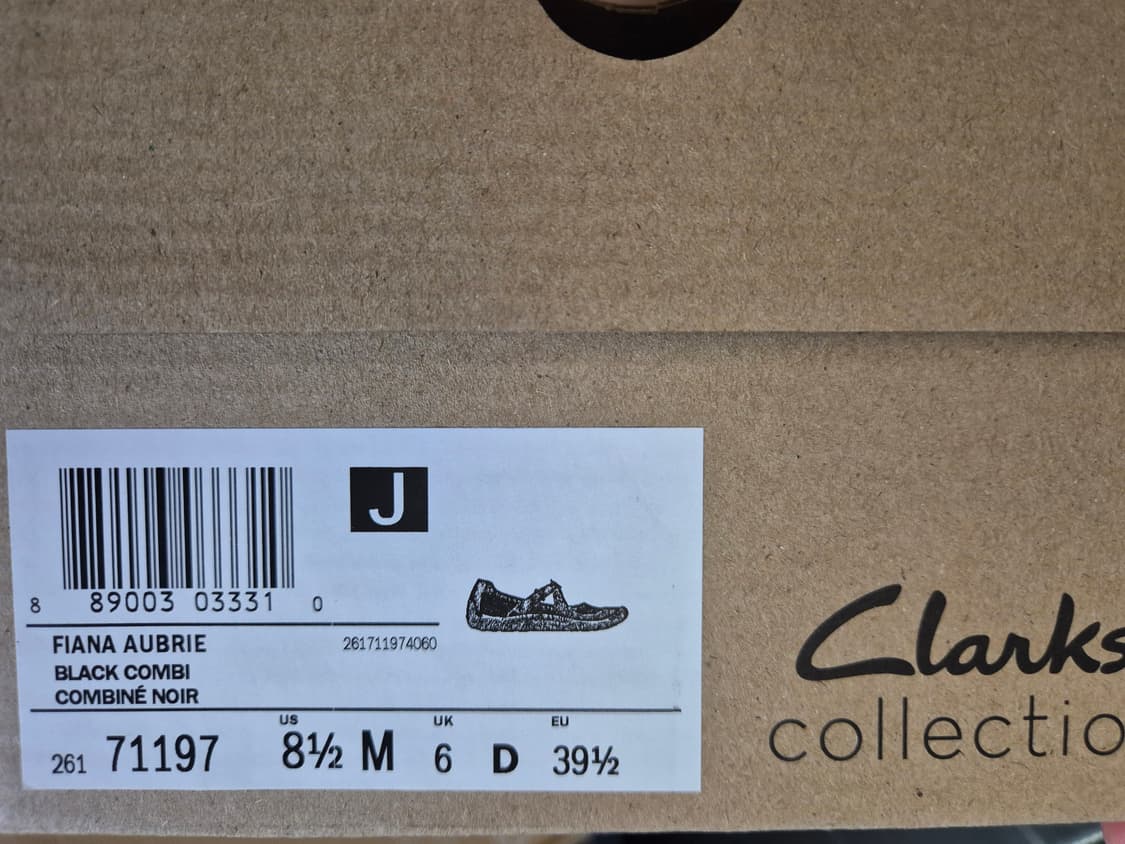 (새상품) 클락스 피아나 오브리 레더 메리 제인 슈즈 블랙 상품이미지8