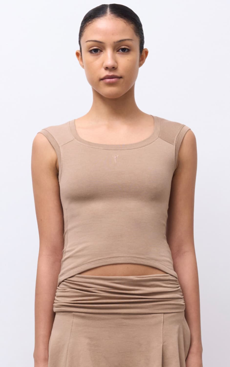 몸 서울 Curved line top 상품이미지1