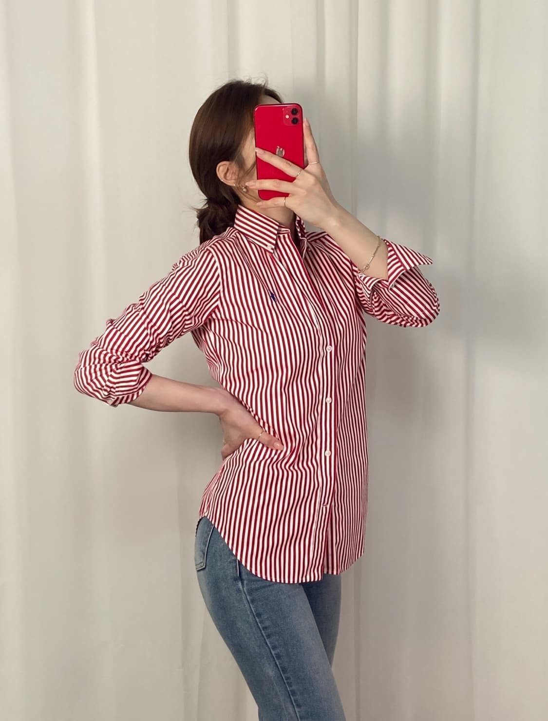 폴로 스트라이프 셔츠 상품이미지1