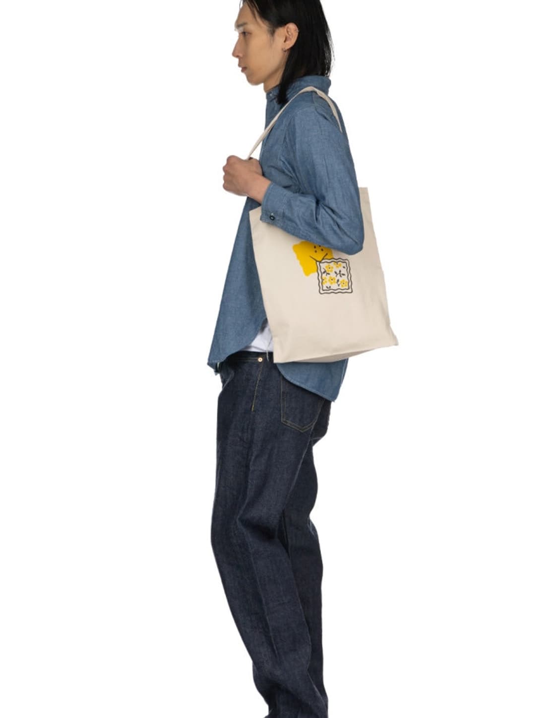 (민트급) 캐피탈 트윌 캔버스 노벨 토트백 패키쉬 레인보우 상품이미지9