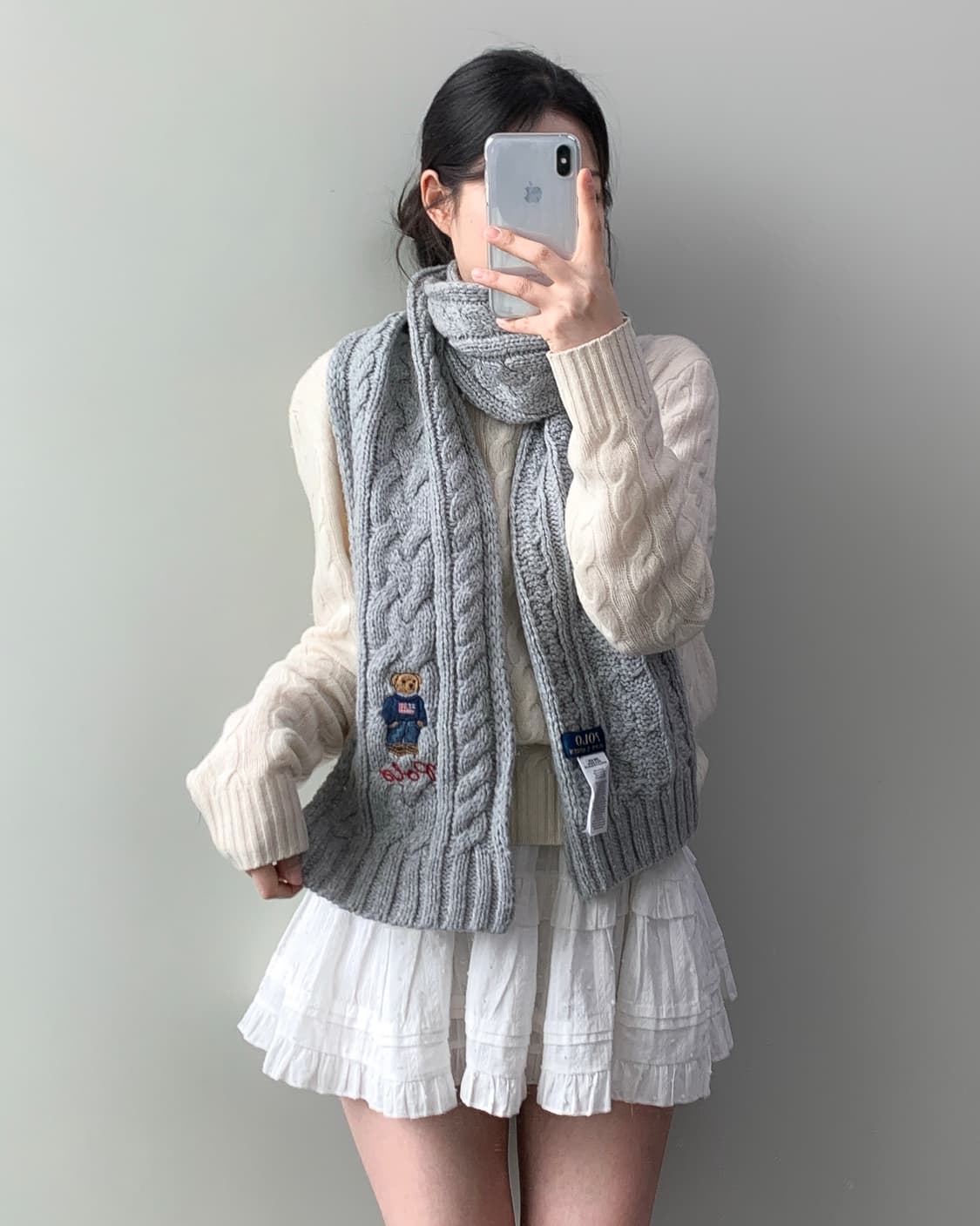 폴로 베어 머플러 상품이미지2