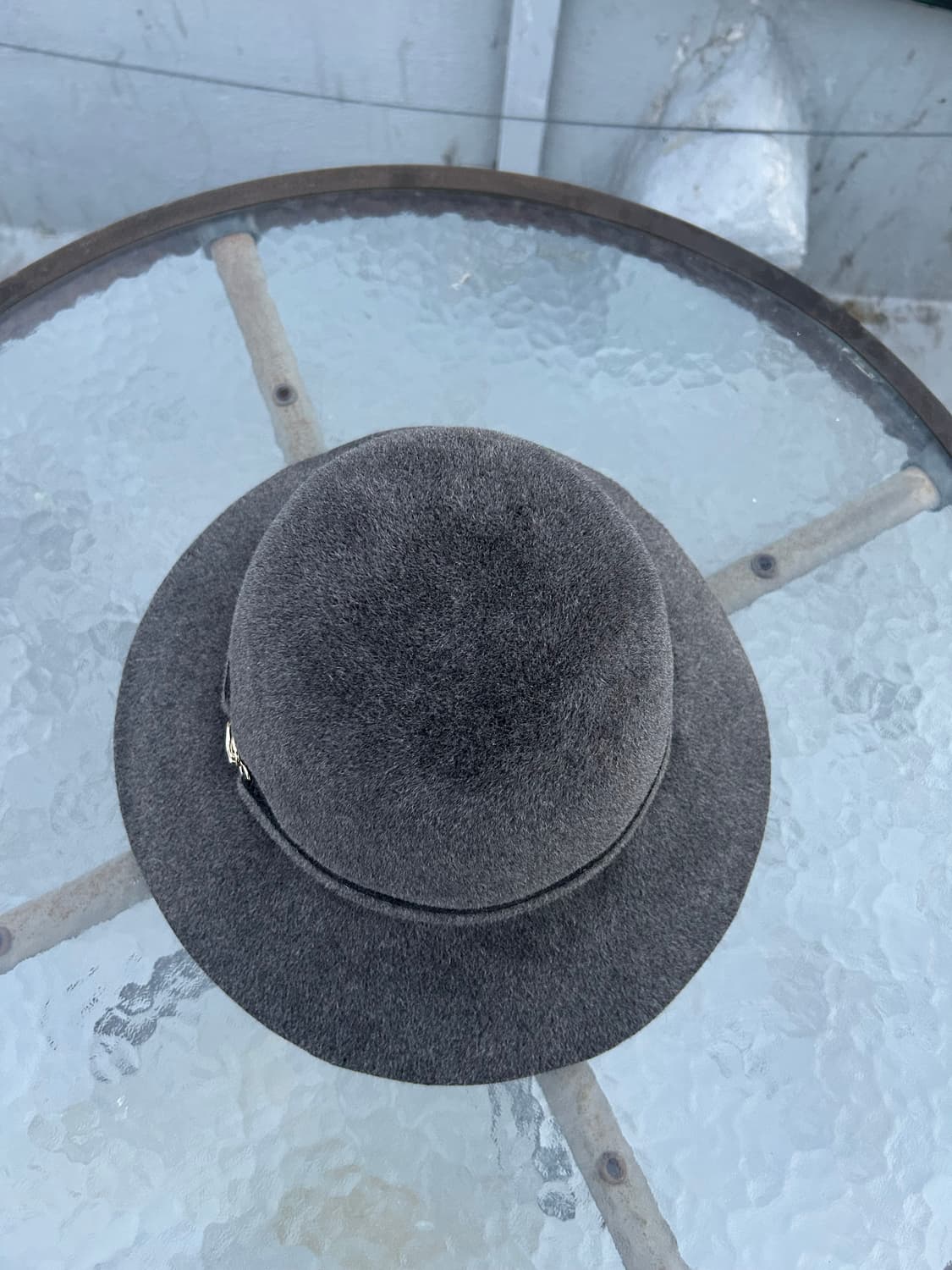 헬렌카민스키 펠트모자 회색L 상품이미지5