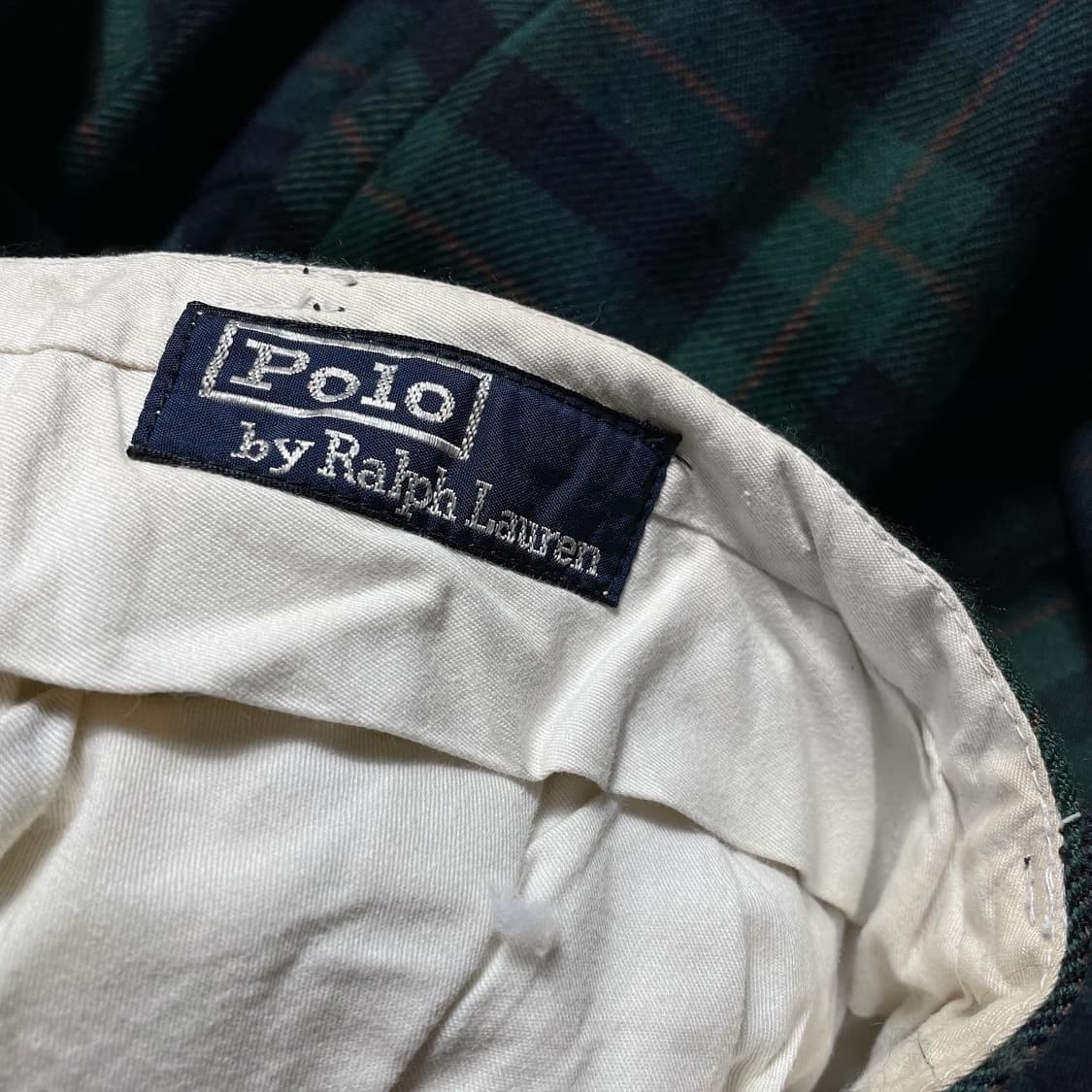 폴로 90’s 블랙와치 울 팬츠 상품이미지6